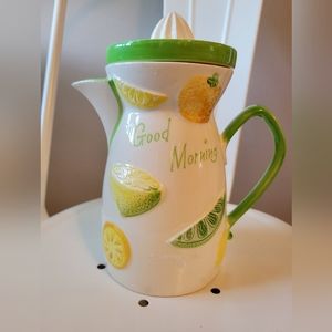 Vintage NAPCOWARE juice pitcher